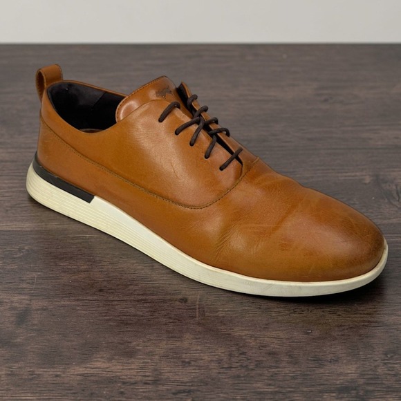 Wolf & Shepherd Crossover Derby Men Size 11 Leather Hybrid Dress Sneakers Golf